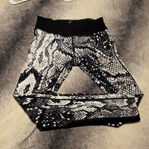 Nike snake print leggings
